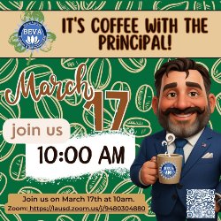 Join us for coffee with the Principal